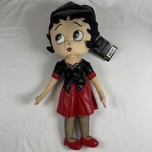 Betty‎ Boop Plush Rare 16" Doll Red Skirt By Kellytoy Rare Betty Boop Collect